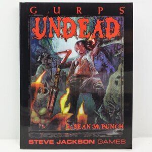 GURPS Undead Sean M. Punch Steve Jackson Games RPG Guidebook TPB 2001